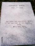 Chance Shot's grave